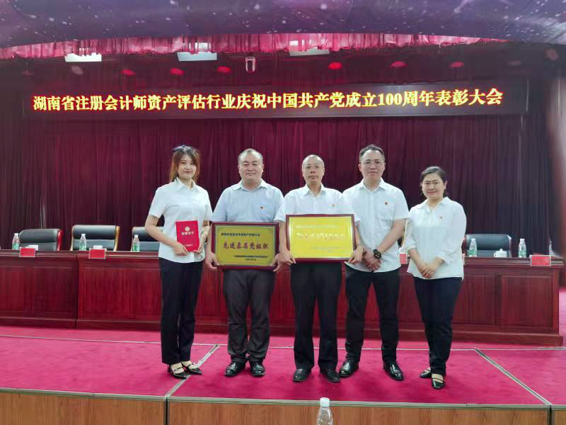 湘能卓信黨支部榮獲省注協(xié)行業(yè)“標桿引領”型黨組織