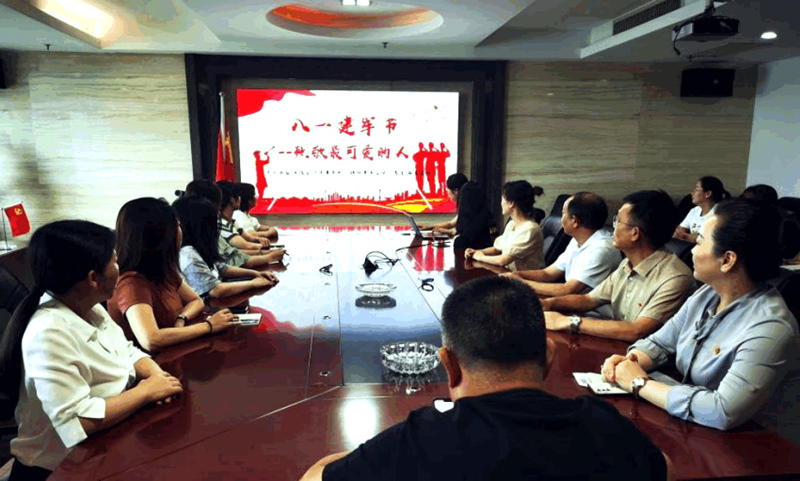 黨總支組織開展“崢嶸歲月，致敬最可愛的人”主題黨日活動